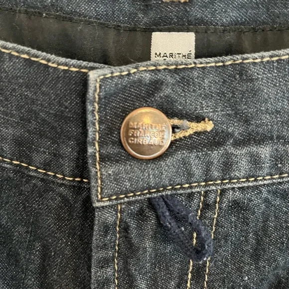 Marithe Francois Girbaud Relaxed Baggy Fit Jeans
